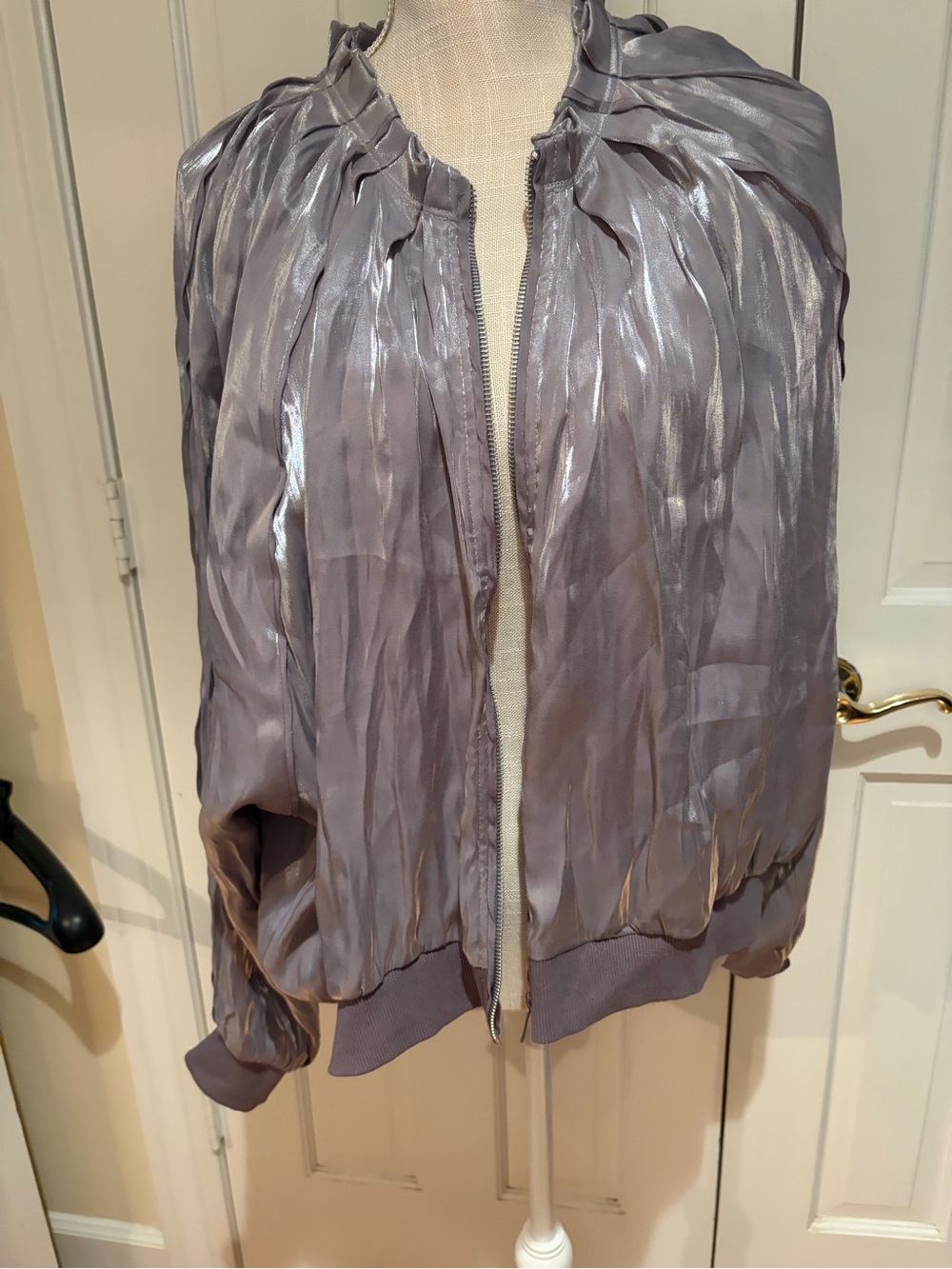 Anthropologie Bomber Jacket. NWOT. Size XL.